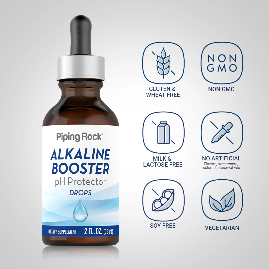Alkaline Booster pH Protector Drops, 2 fl oz (59 mL) Dropper Bottle - Image 4