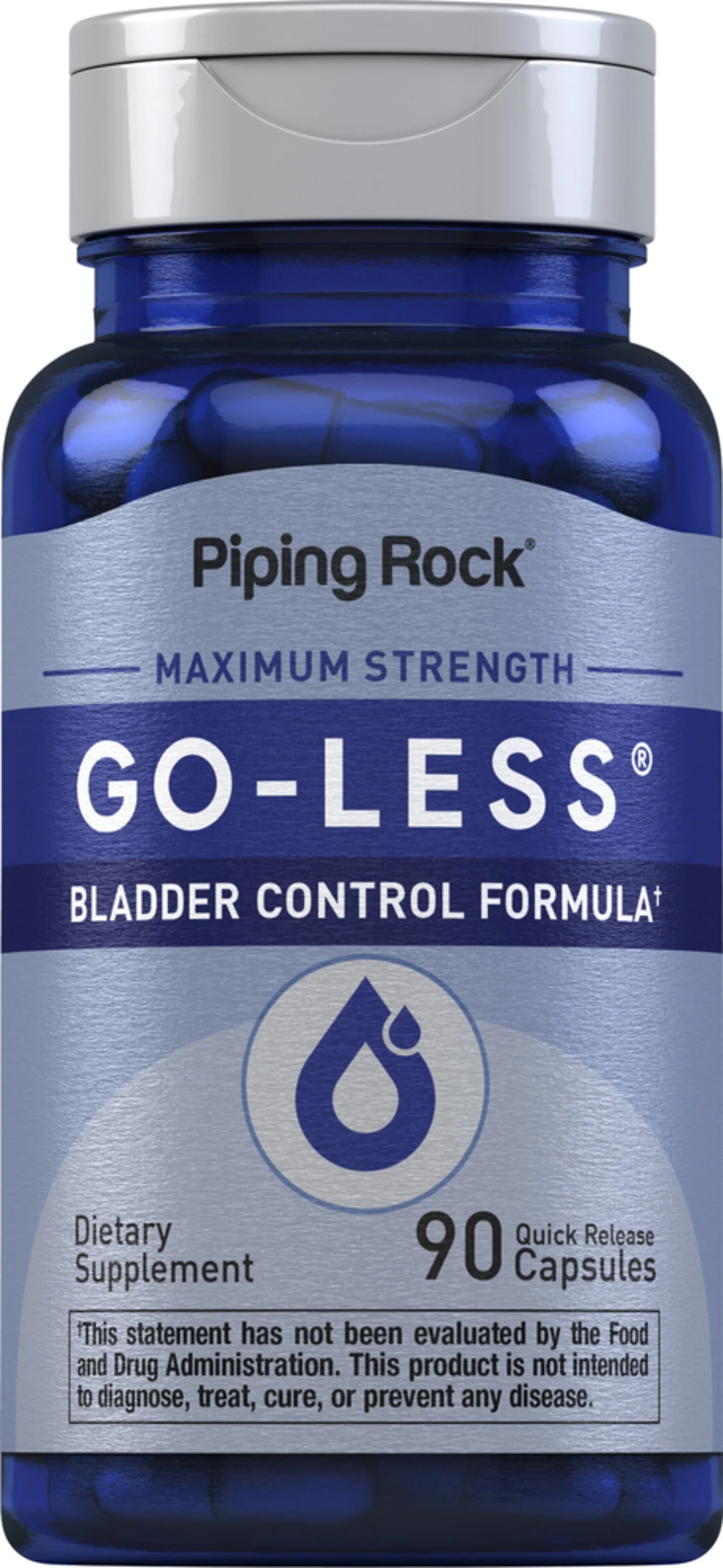 Go-Less Bladder Control (Maximum Strength), 90 Quick Release Capsules