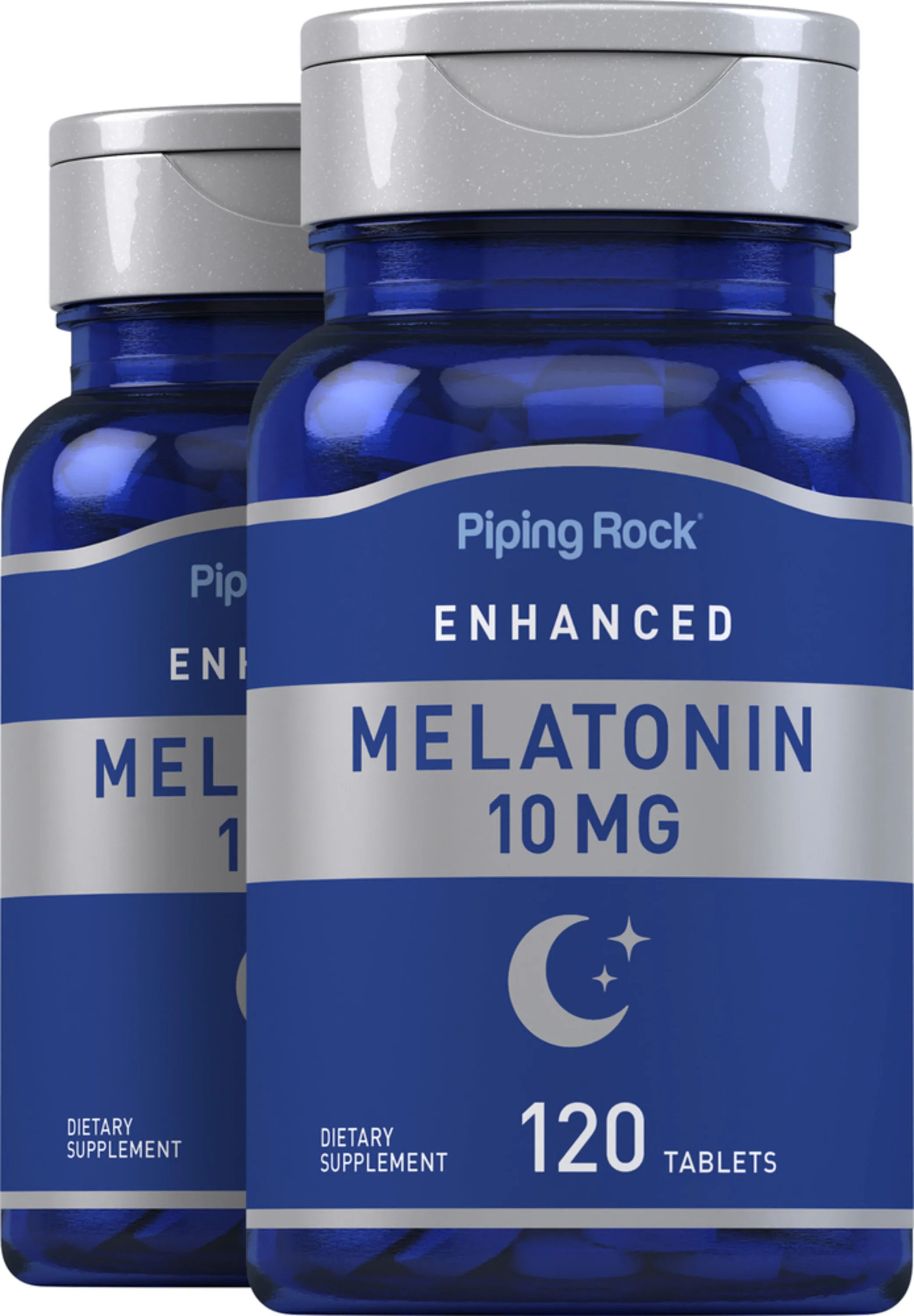 Melatonin, 10 mg, 120 Tablets, 2 Bottles