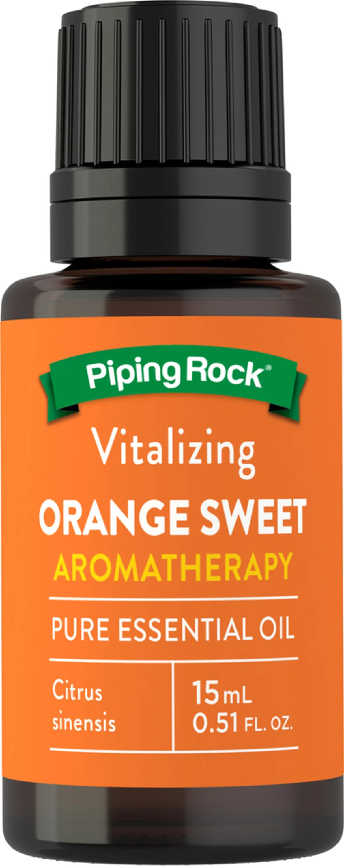 Orange Sweet Pure Essential Oil, 1/2 fl oz (15 mL) Dropper Bottle