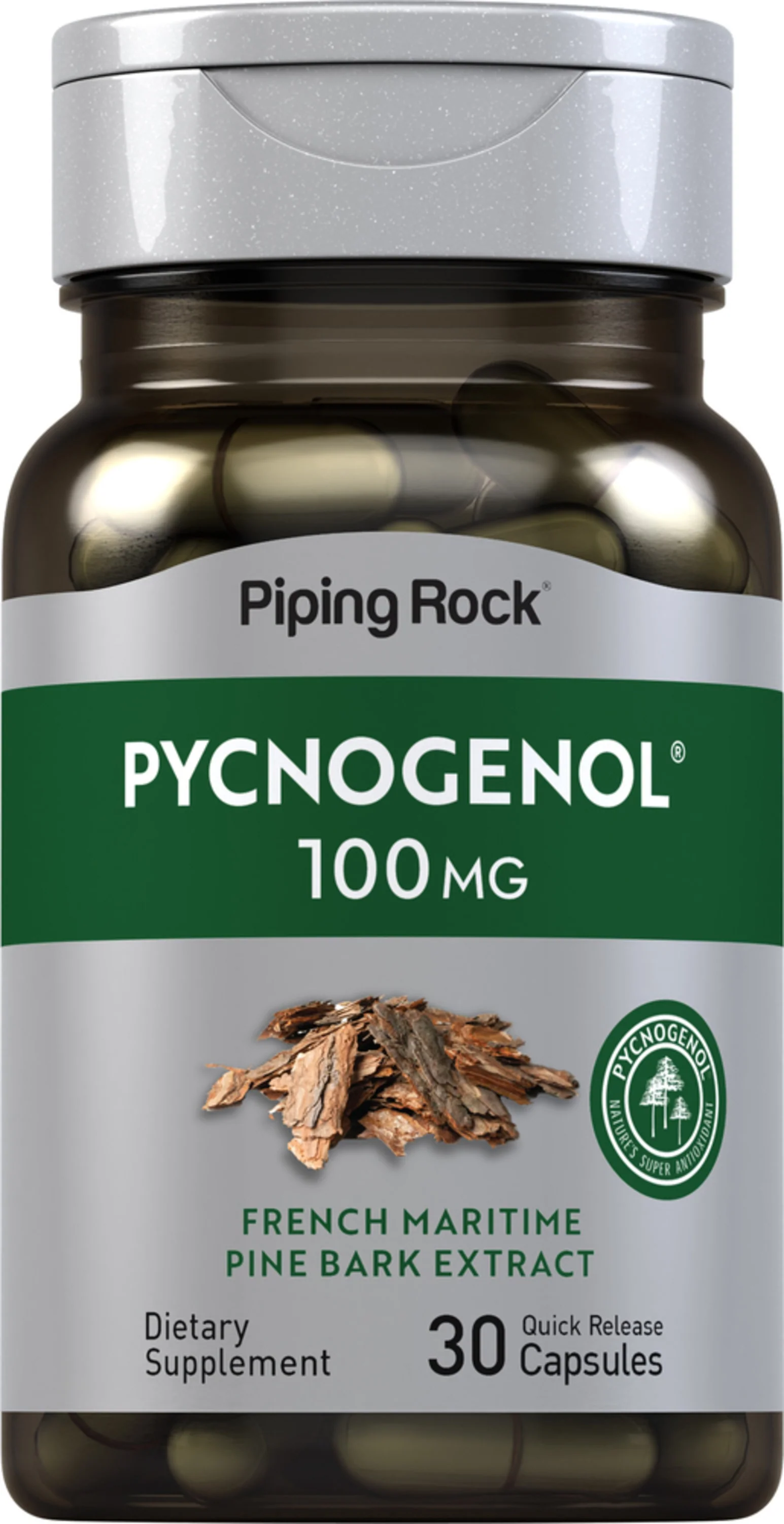 Pycnogenol, 100 mg, 30 Quick Release Capsules
