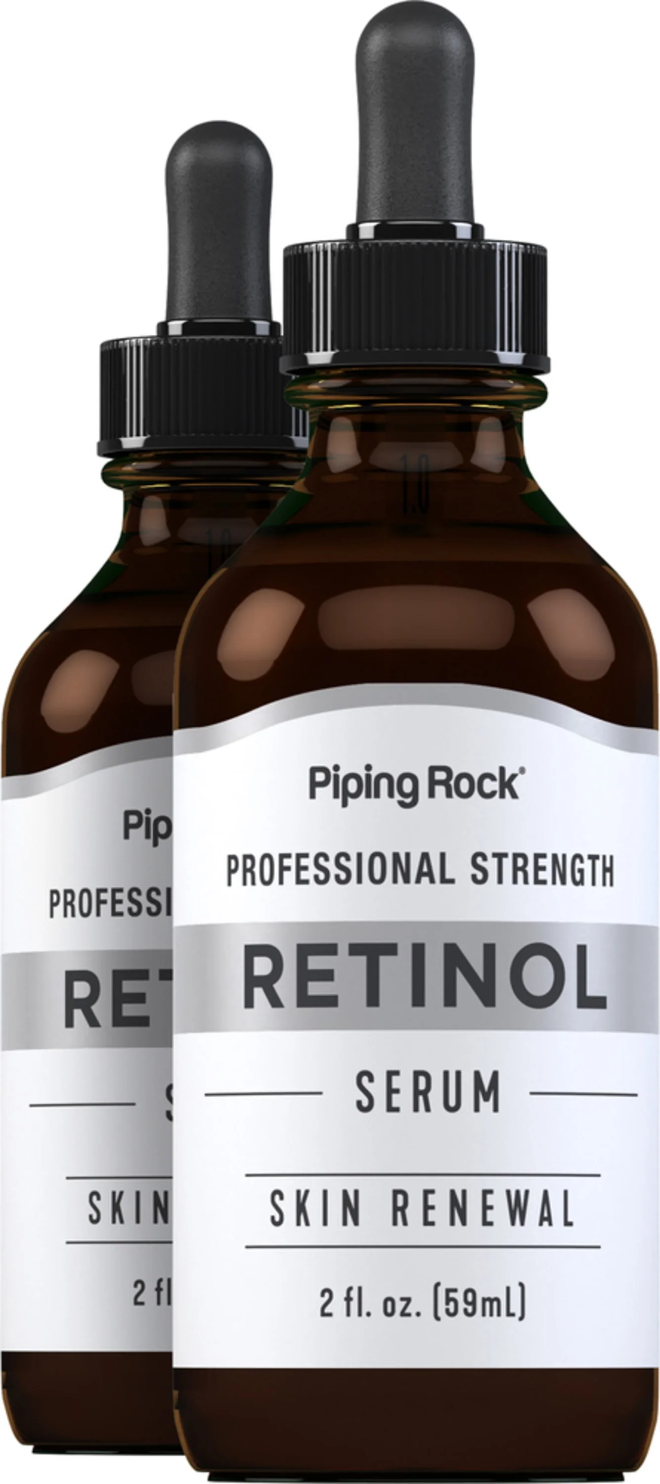 Retinol Serum, 2 fl oz (59 mL) Dropper Bottle, 2 Dropper Bottles