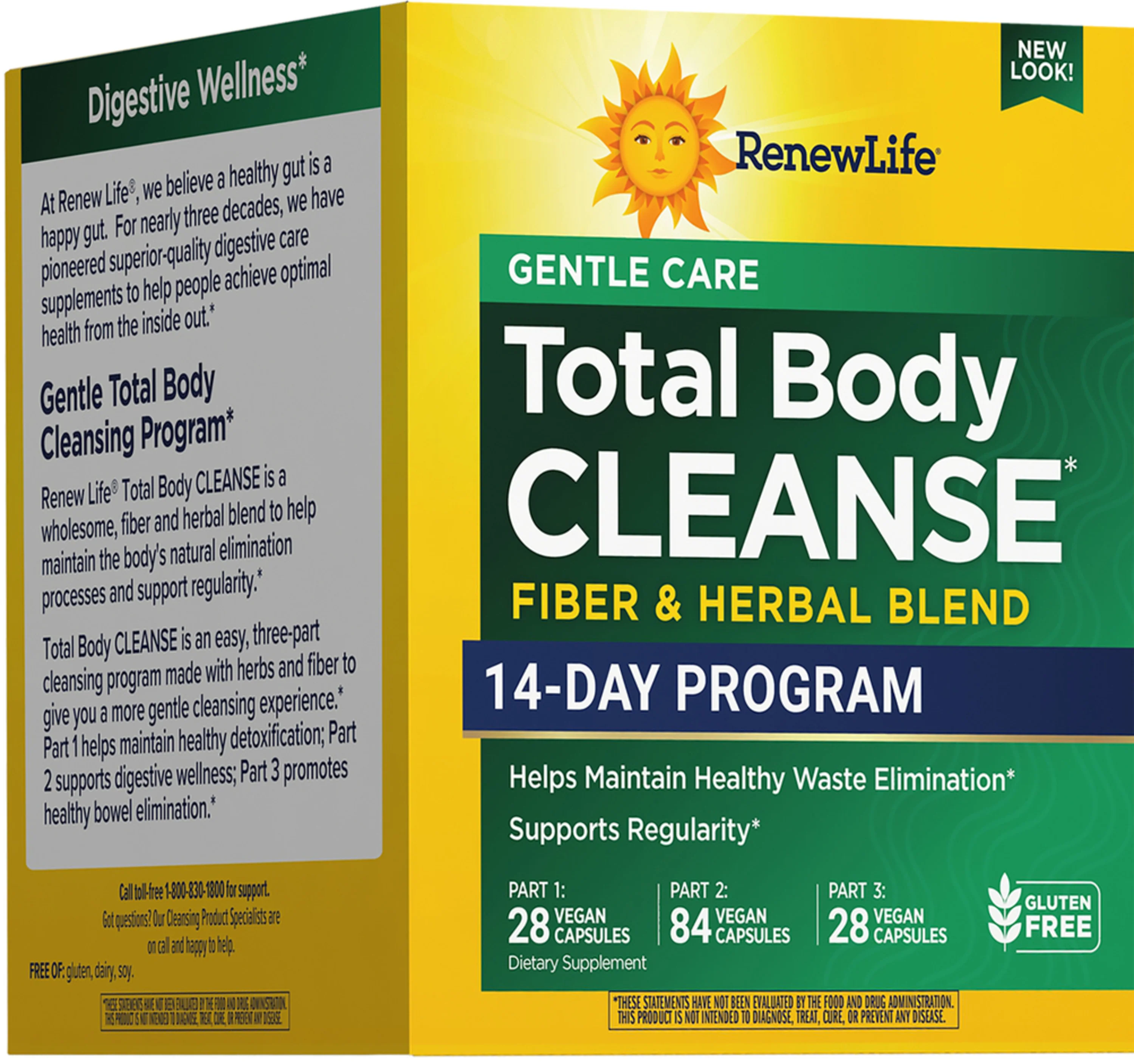 Total Body Cleanse Gentle Care Kit, 14 Day Program